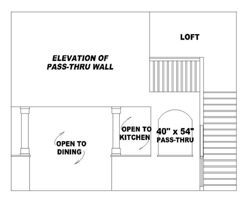 Loft of this 4-Bedroom, 1830 Sq Ft Plan - 170-2913