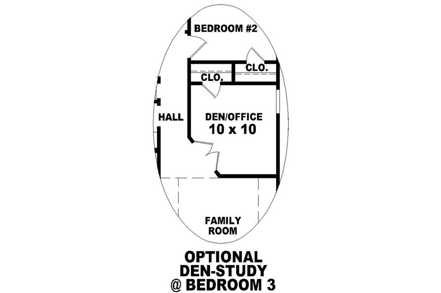 DEN/STUDY FLOOR OPTION