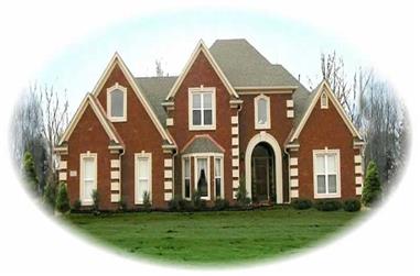 4-Bedroom, 2953 Sq Ft French House Plan - 170-2928 - Front Exterior