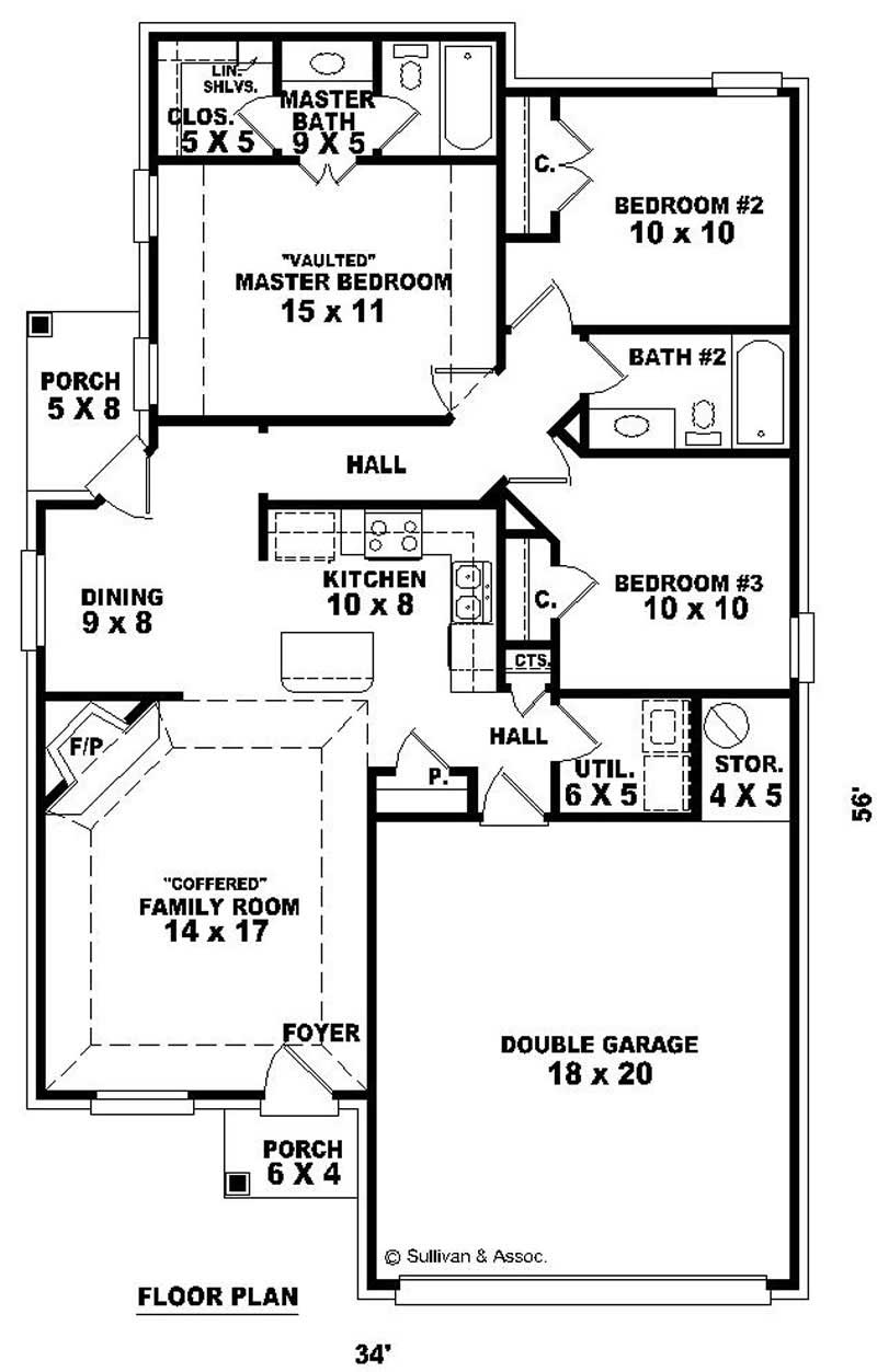 Traditional, French House Plans Home Design SUB1267481