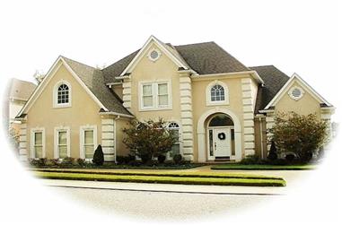 3-Bedroom, 2965 Sq Ft French House Plan - 170-3003 - Front Exterior
