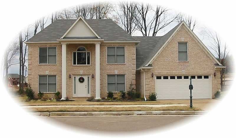 Front view of Contemporary home (ThePlanCollection: House Plan #170-3158)