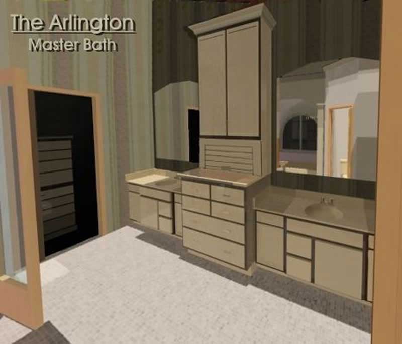 Master Bathroom of this 3-Bedroom, 3249 Sq Ft Plan - 170-3293