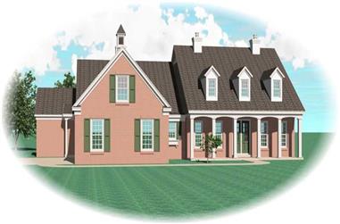 3-Bedroom, 2323 Sq Ft Ranch House Plan - 170-3337 - Front Exterior
