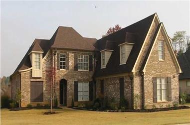 3-Bedroom, 2995 Sq Ft Country House Plan - 170-3346 - Front Exterior