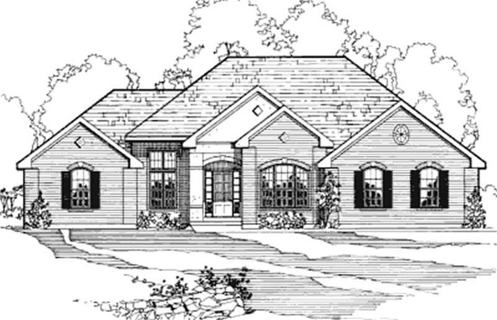Main image for house plan # 3186