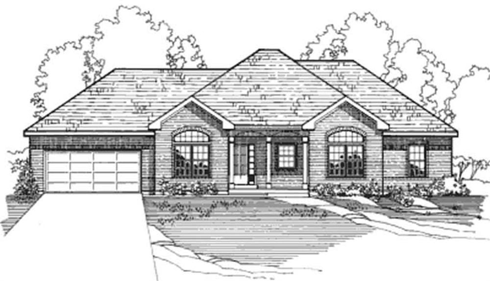 Main image for house plan # 3178