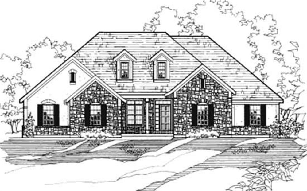 Main image for house plan # 3191