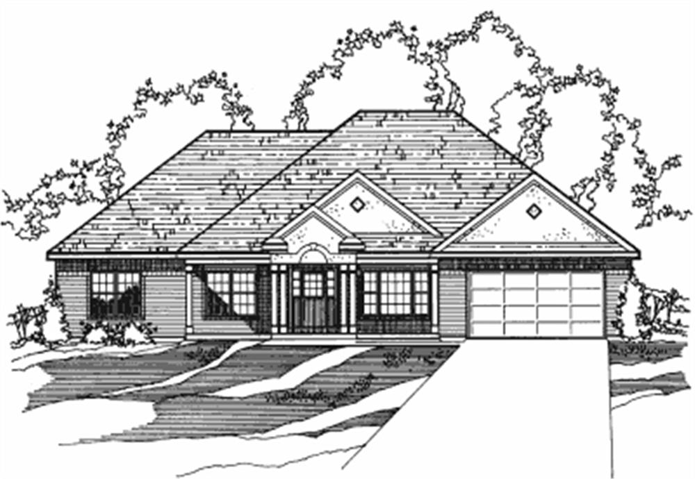 Main image for house plan # 3218