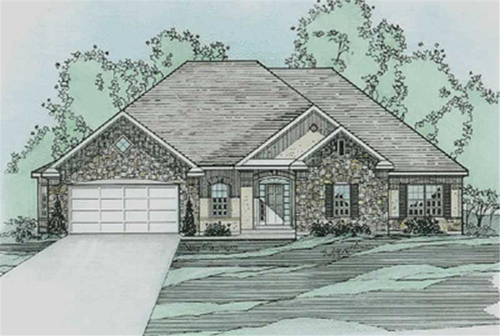 Main image for house plan # 3215
