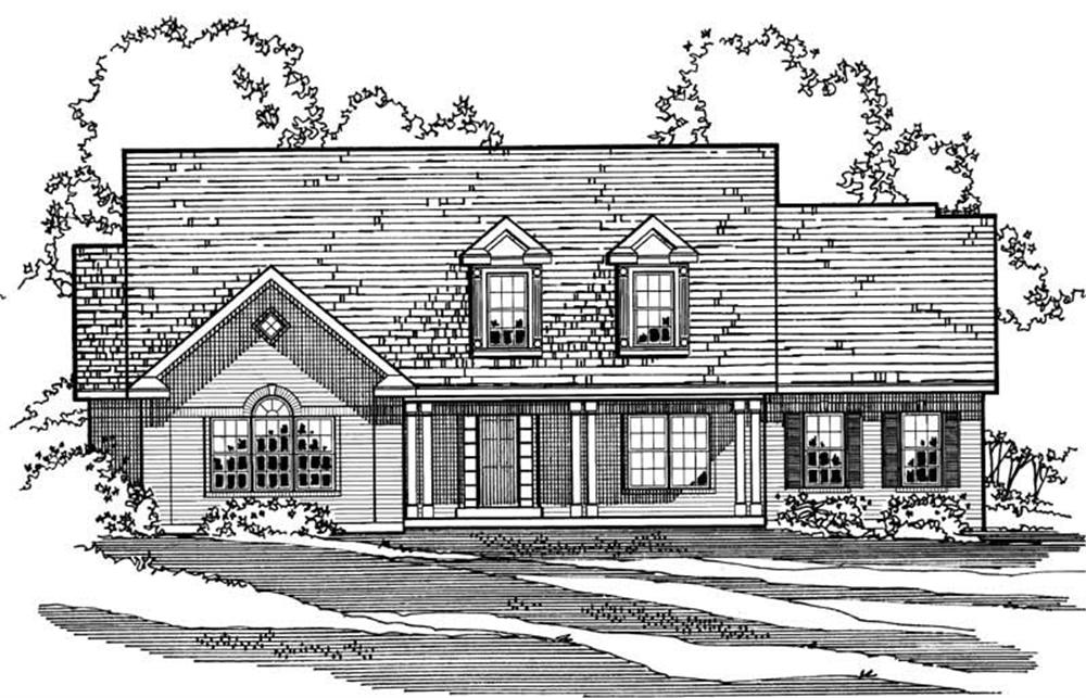 Main image for house plan # 3212