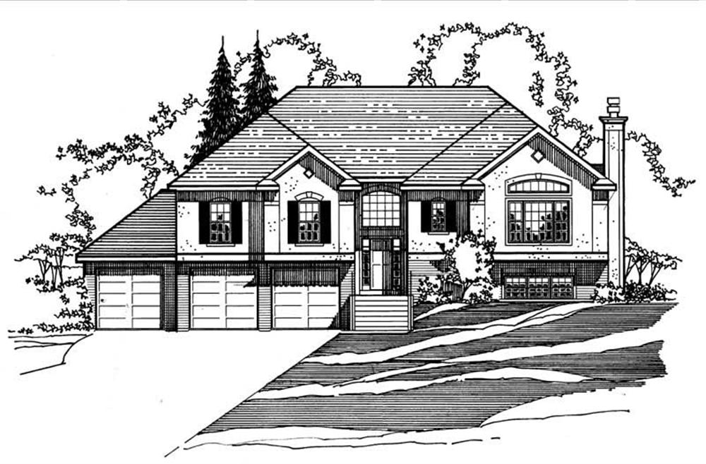 Main image for house plan # 3208