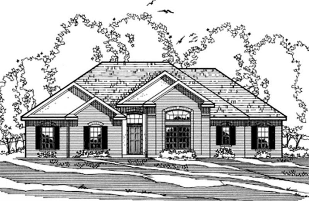 Main image for house plan # 3205