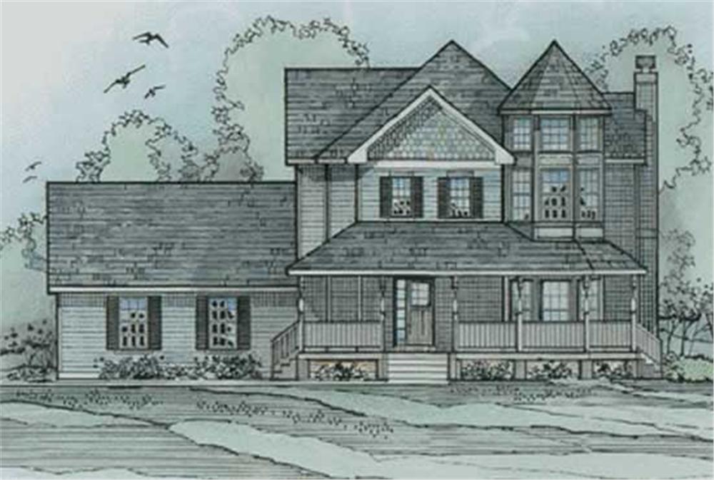 Main image for house plan # 3206