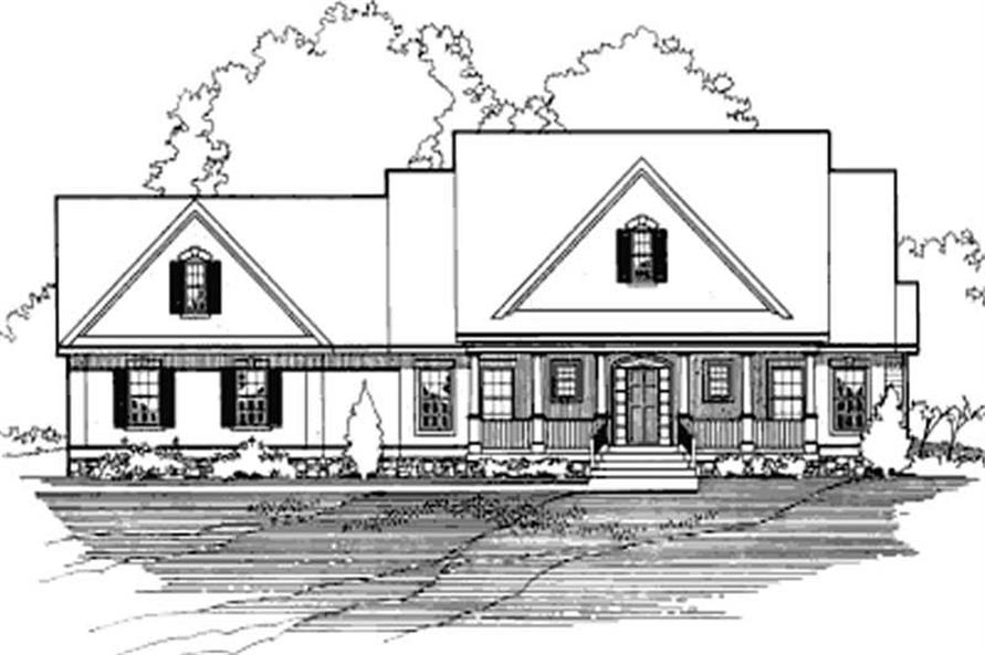 Main image for house plan # 3193