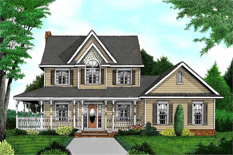 Main image for house plan # 16970