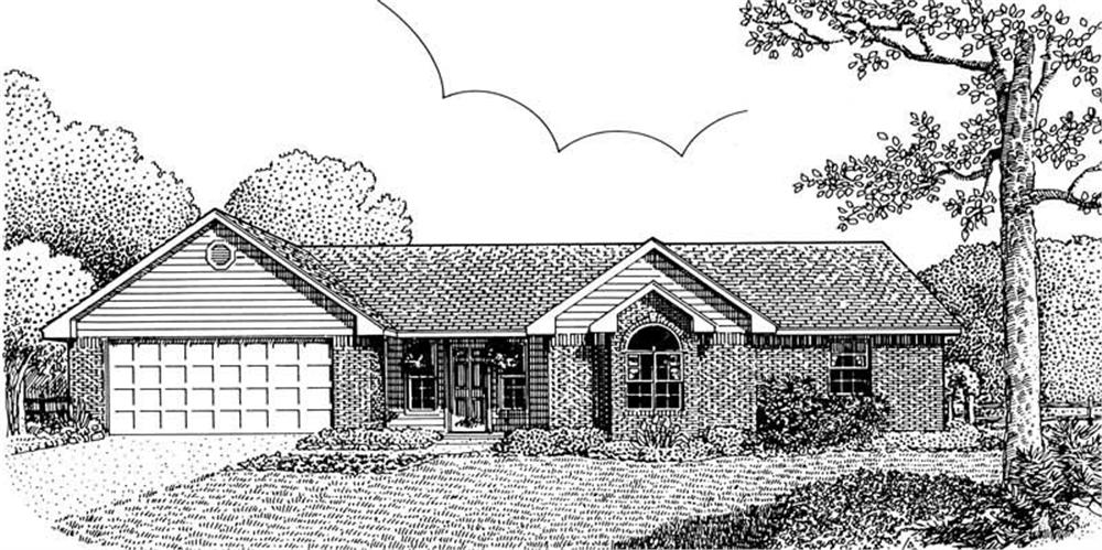 Main image for house plan # 3678