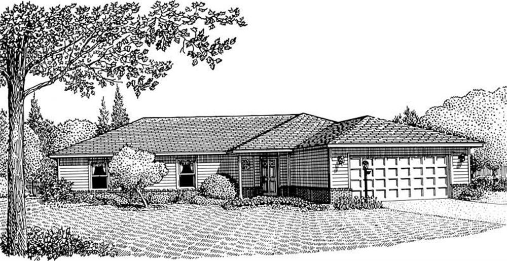 Main image for house plan # 3675