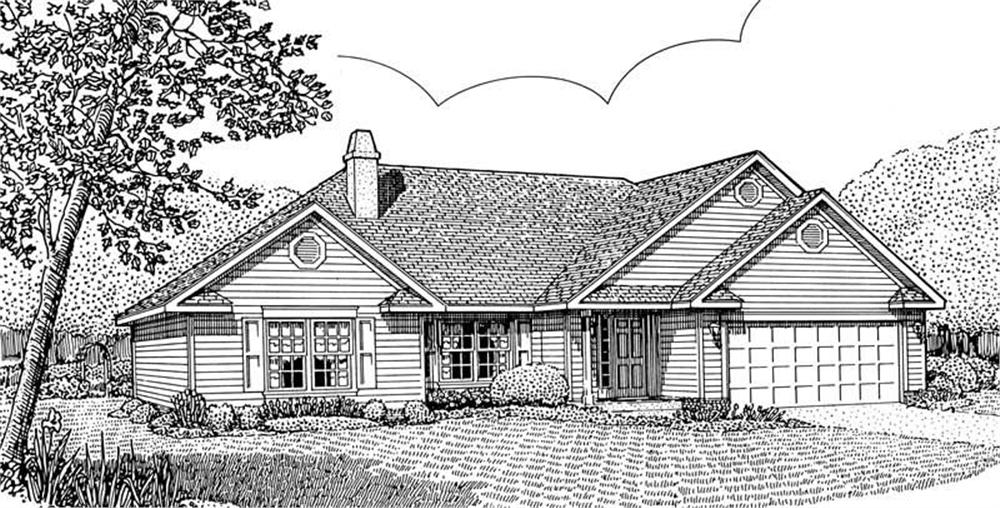 Main image for house plan # 3673
