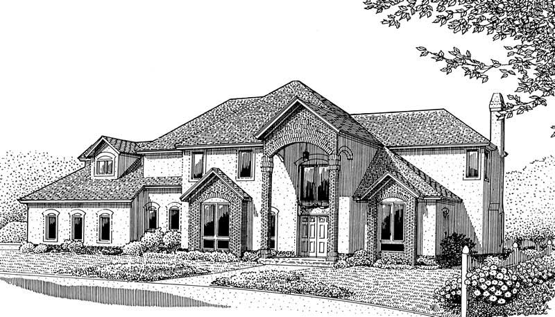 Main image for house plan # 3668