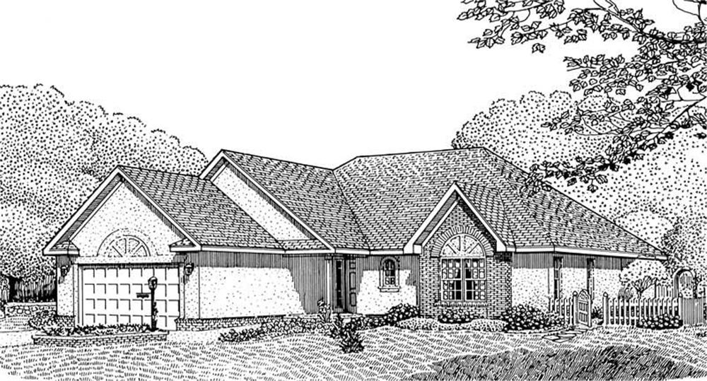 Main image for house plan # 3674