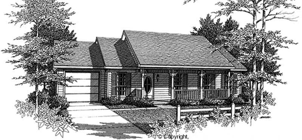 Main image for house plan # 11281
