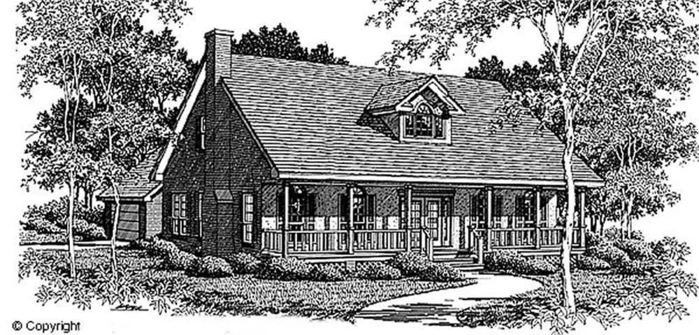 Main image for house plan # 11271