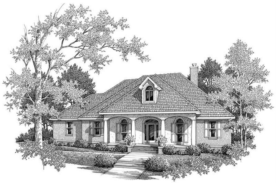 Main image for house plan # 11270