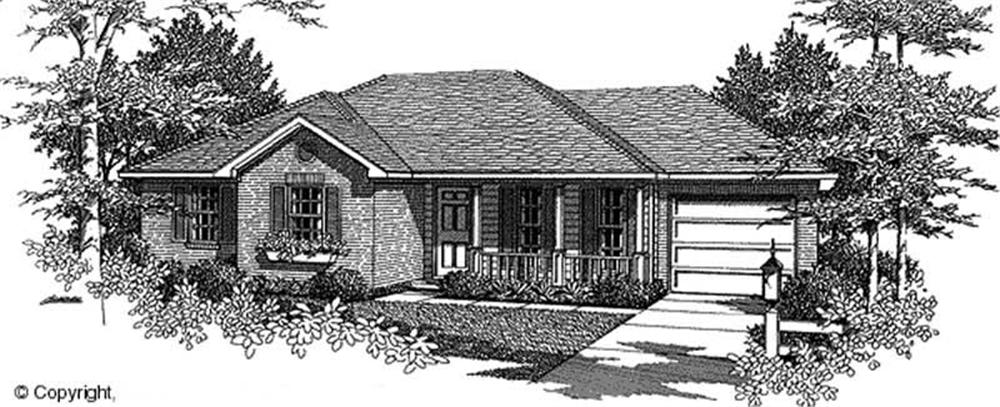 Main image for house plan # 11192