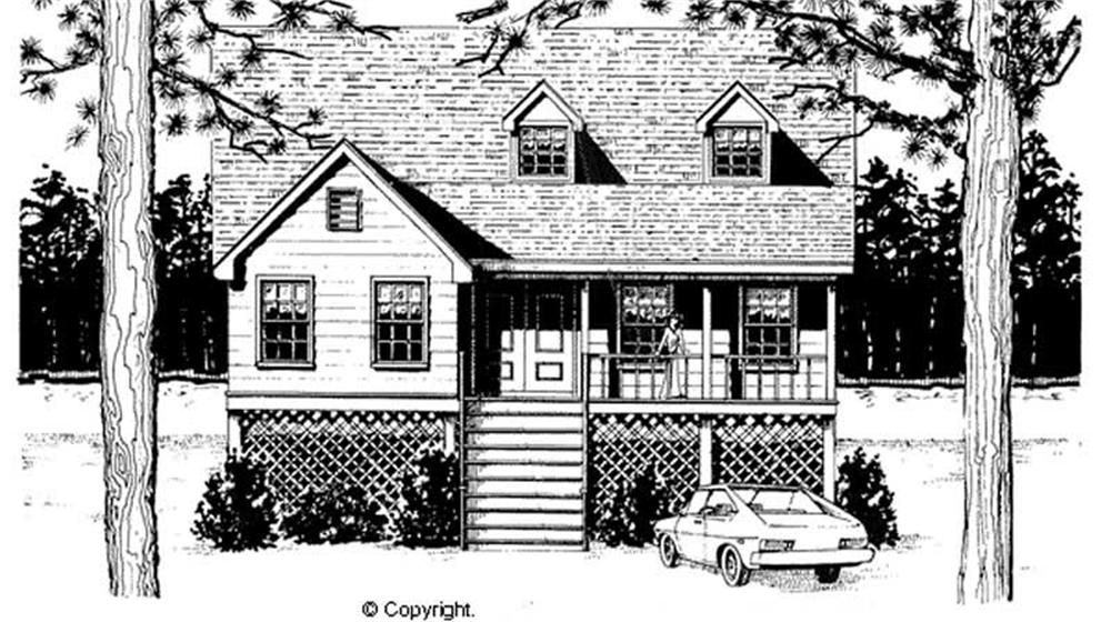 Main image for house plan # 11222
