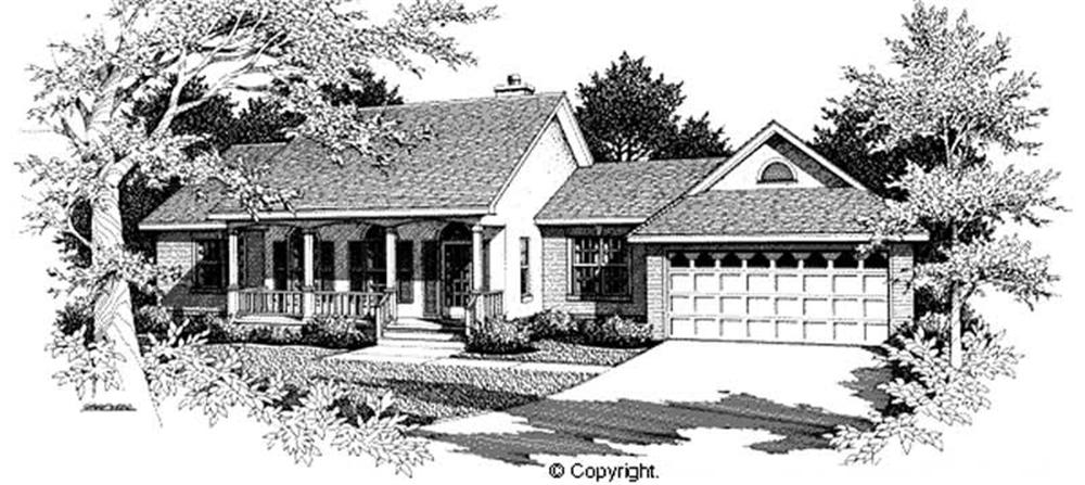 Main image for house plan # 11221