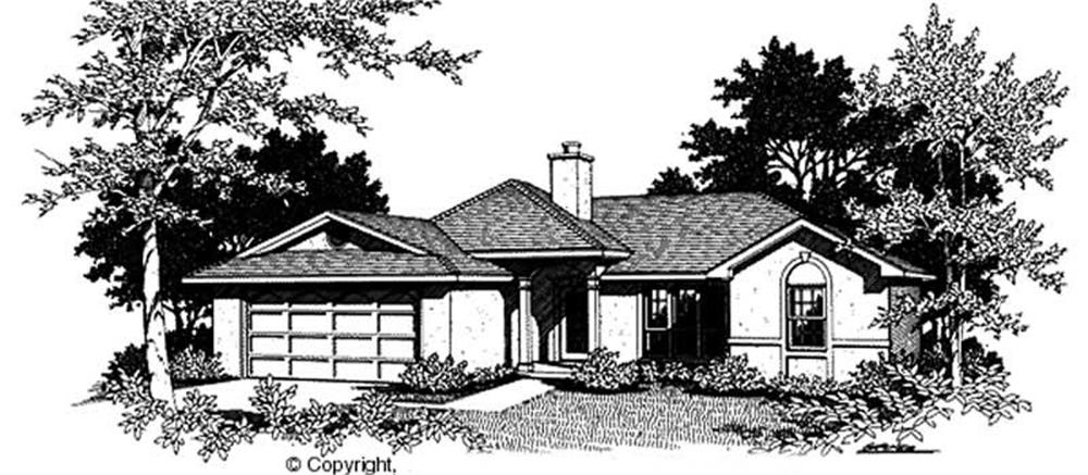 Main image for house plan # 11197