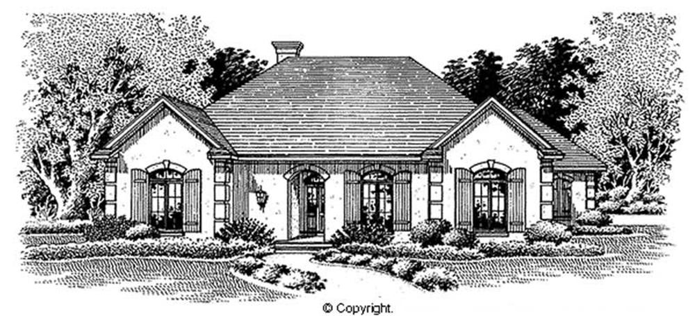 Main image for house plan # 11258