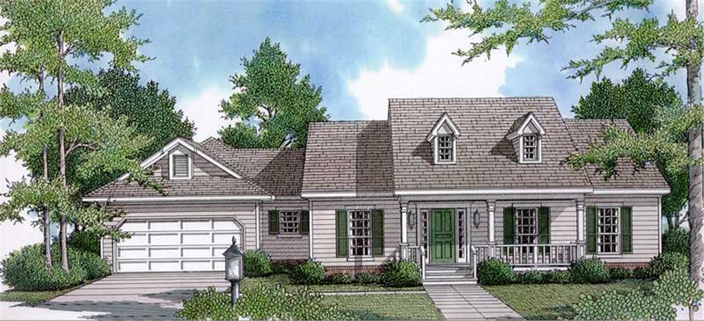 Main image for house plan # 11255