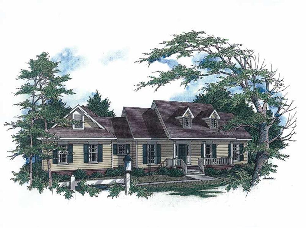 Main image for house plan # 11238