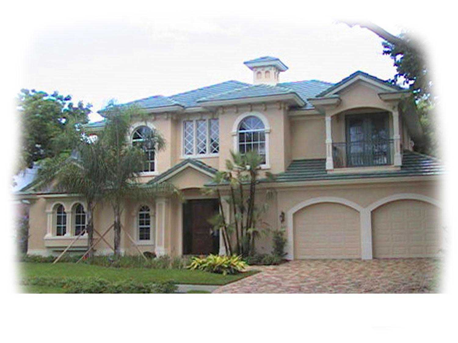 This is a color photo of these great homeplans.