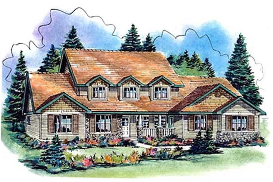 Main image for house plan # 2437