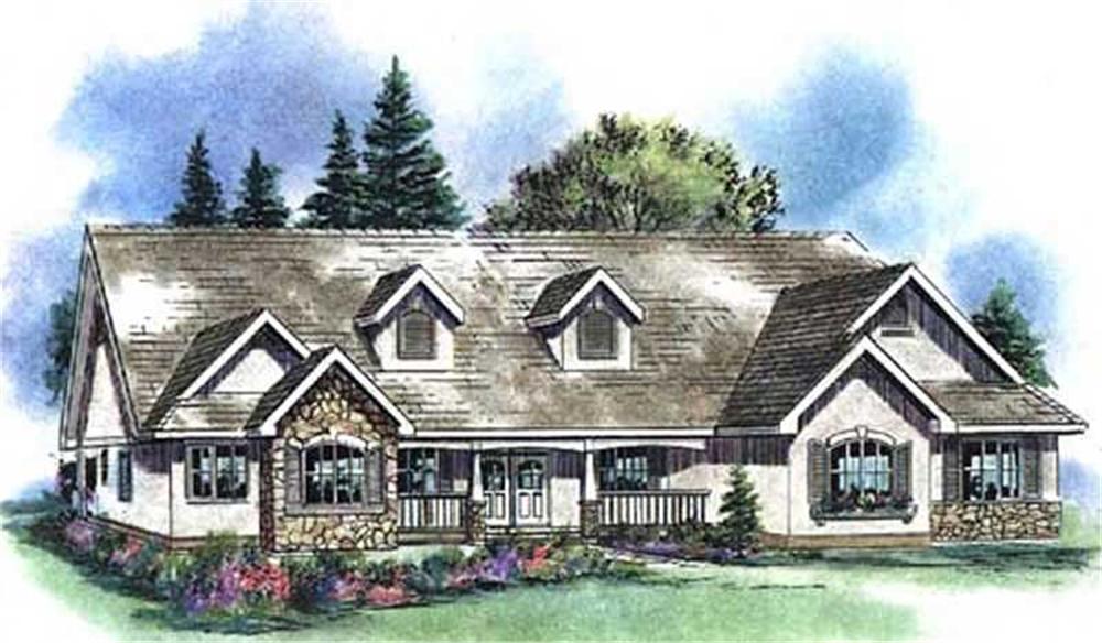 Main image for house plan # 2615