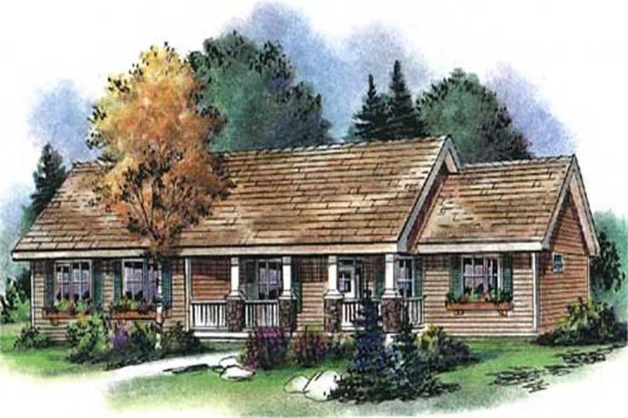 Main image for house plan # 2759