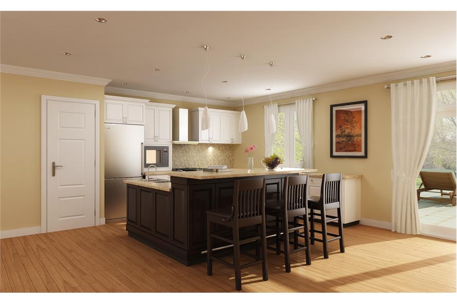 Kitchen of this 3-Bedroom,1820 Sq Ft Plan -1820