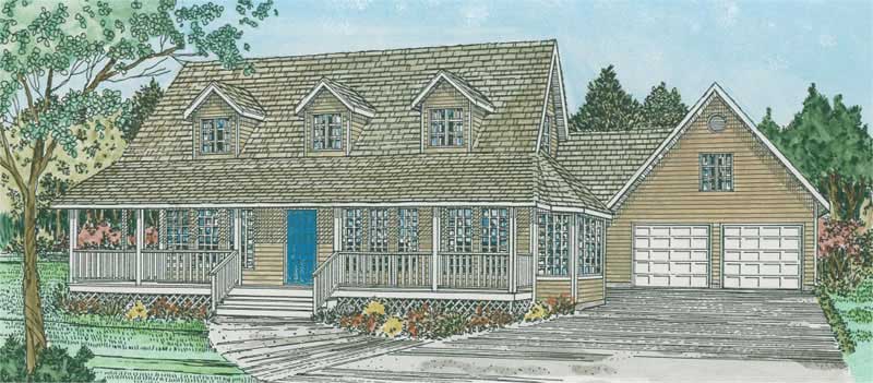 Main image for house plan # 13067