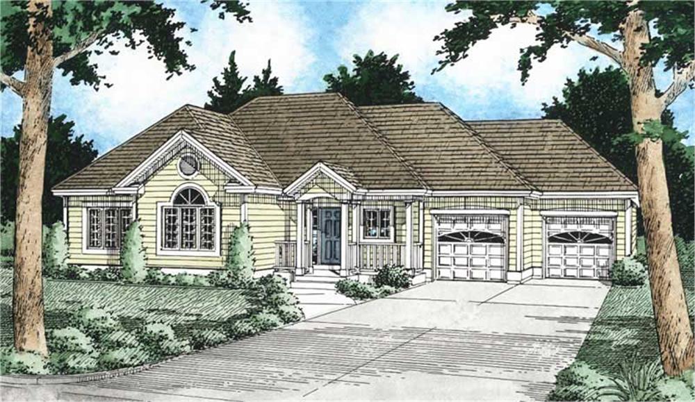 Main image for house plan # 13093