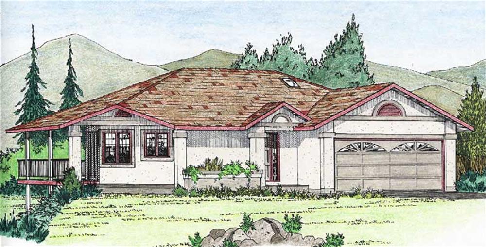 Main image for house plan # 13094