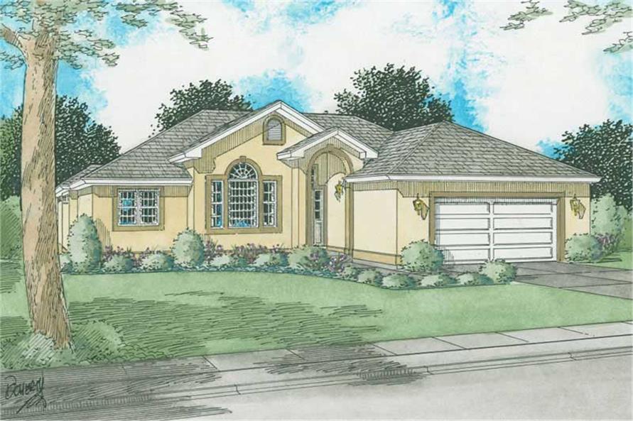 Main image for house plan # 13101