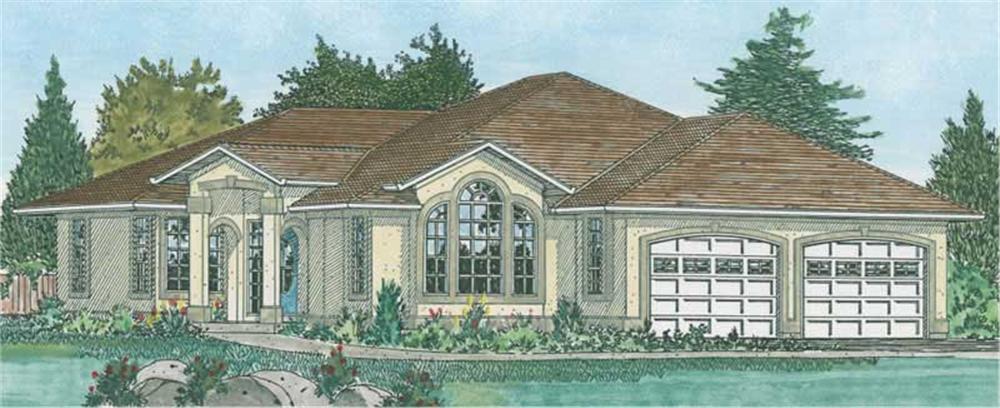 Main image for house plan # 13107