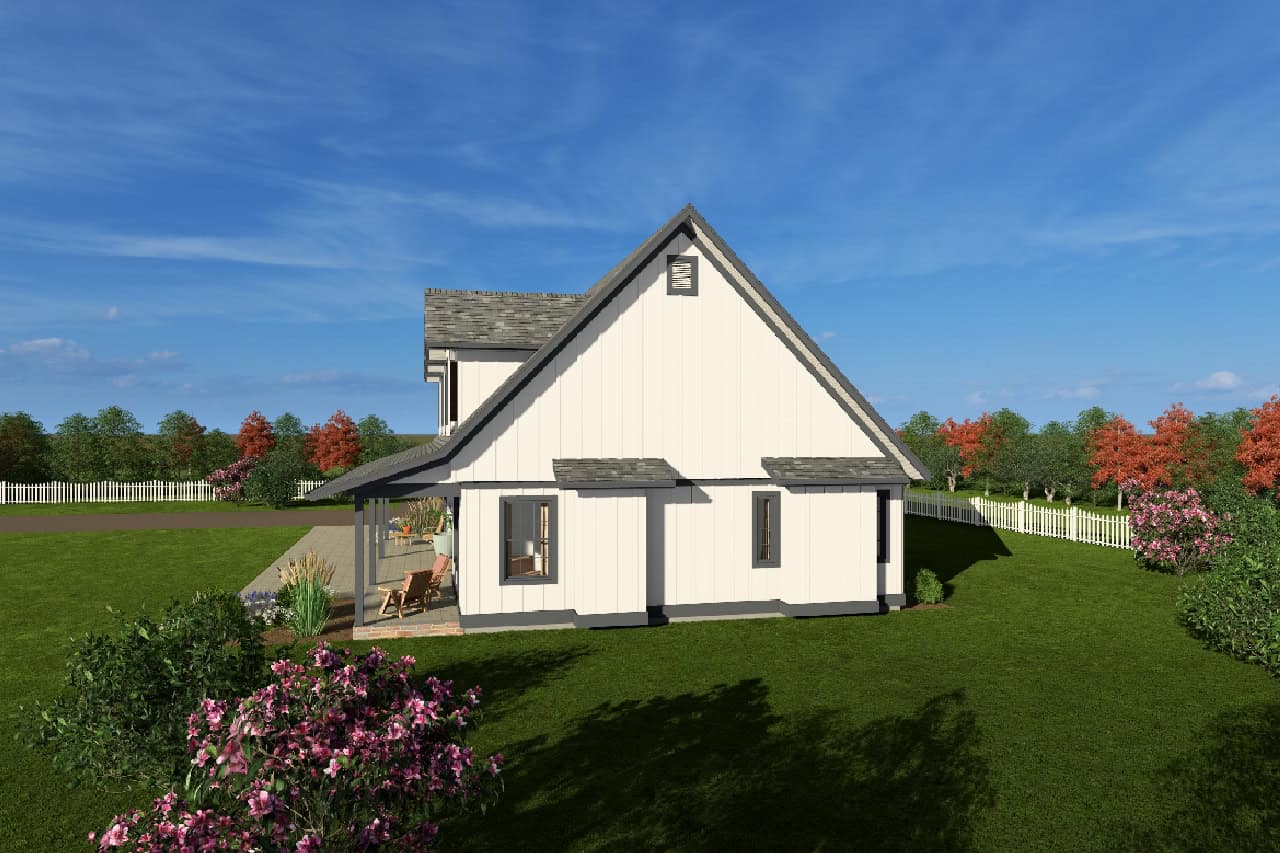 Right Side View of this 3-Bedroom,2061 Sq Ft Plan -177-1031