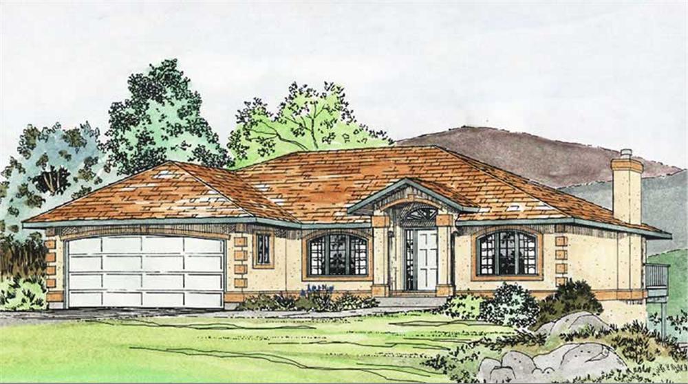 Main image for house plan # 13097