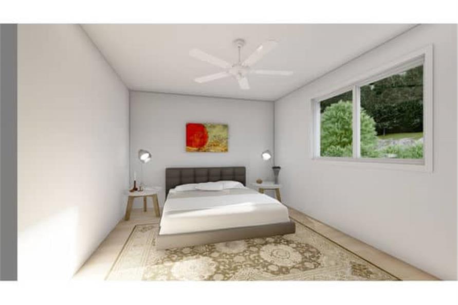 Master Bedroom of this 3-Bedroom,1597 Sq Ft Plan -177-1061