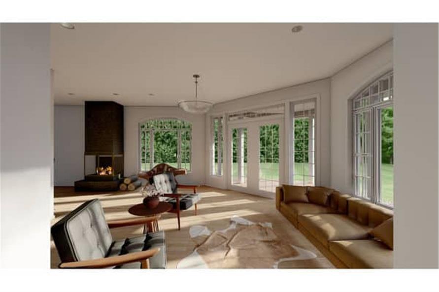 Great Room of this 5-Bedroom,1746 Sq Ft Plan -177-1062