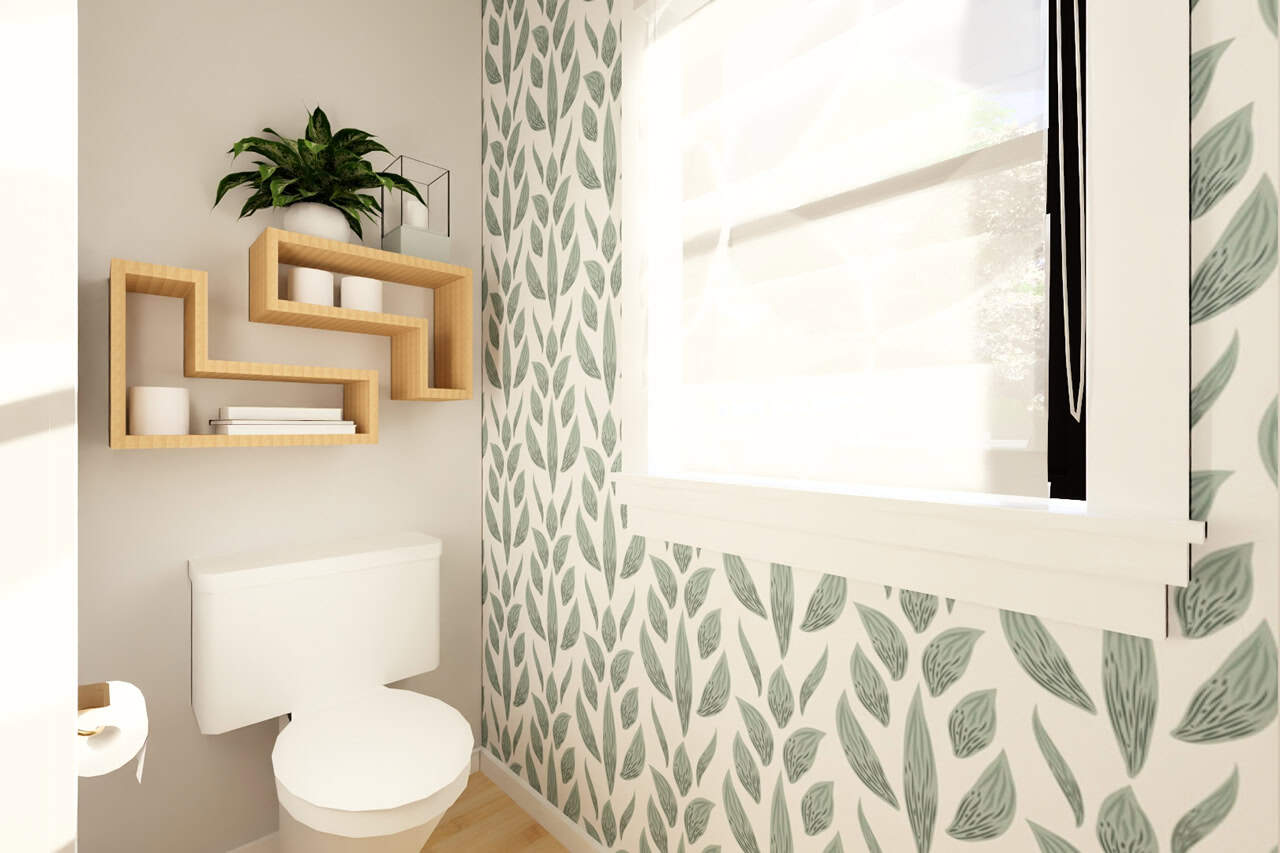 Bathroom of this 3-Bedroom,1360 Sq Ft Plan -177-1081